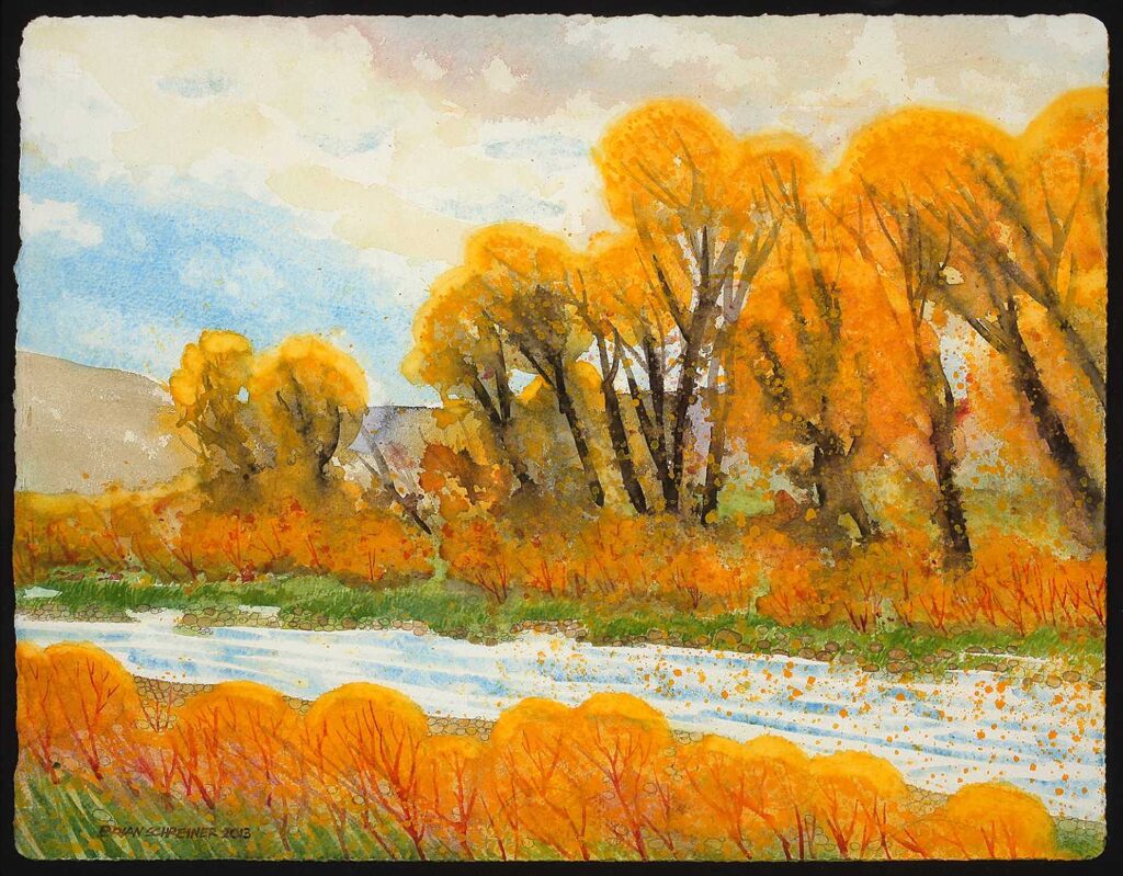 Boise River Gold Fall