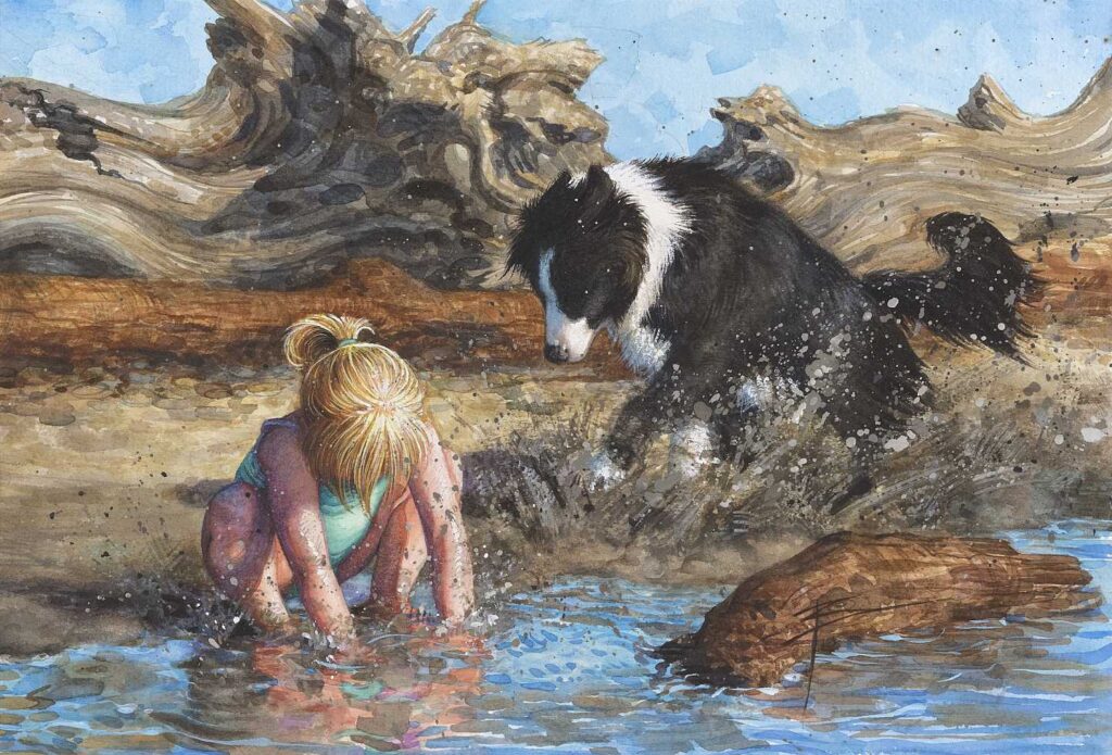 The Family Digs Together