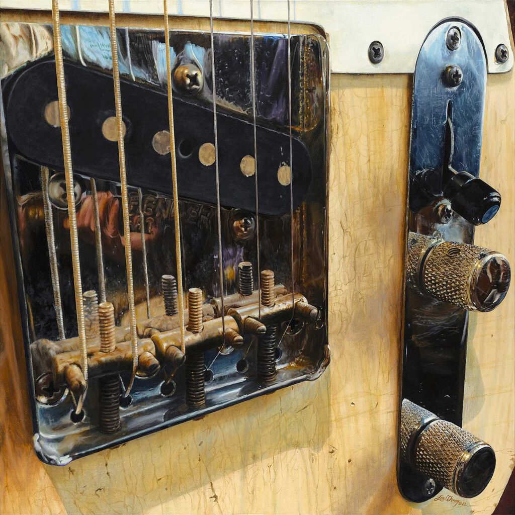 Vintage Tones: Reflection - 1954 Telecaster guitar