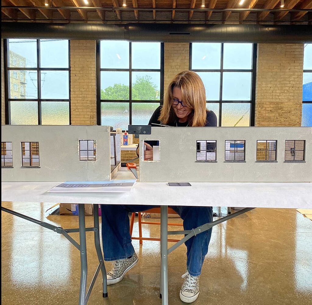 RUTH ARTS FOUNDATION MODEL - on site in Milwaukee
