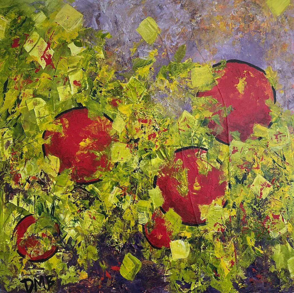 Orbs in the Garden / 2023 / sold