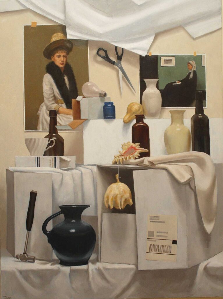 Arrangement in White and Black