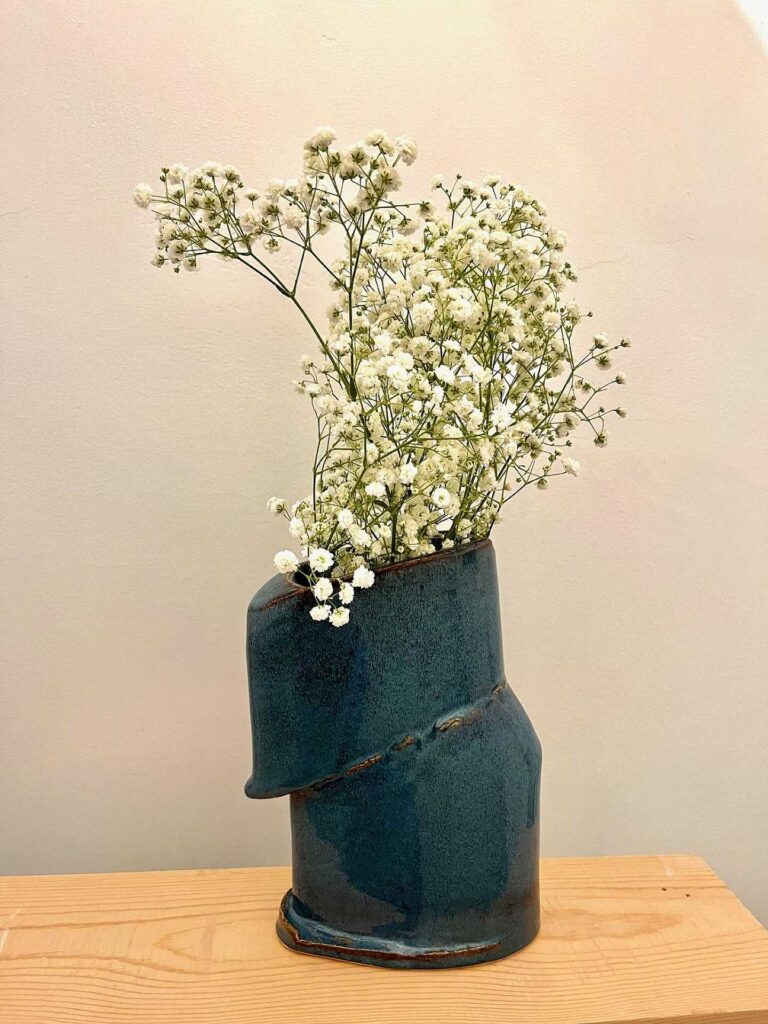 Offset Vase