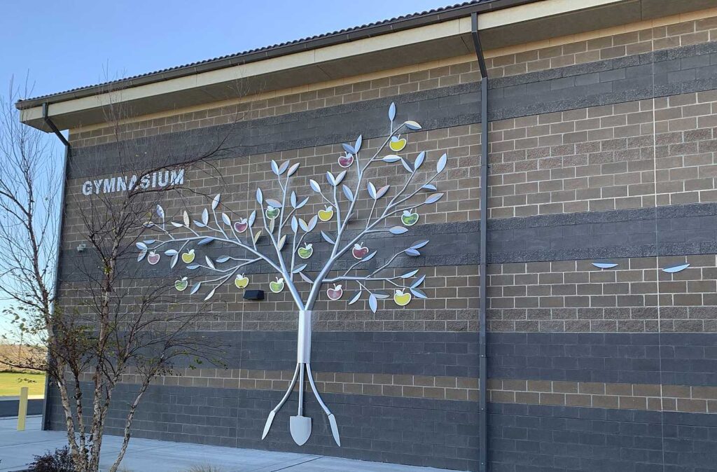 SHOVEL TREE at Royal City Intermediate School, WA
