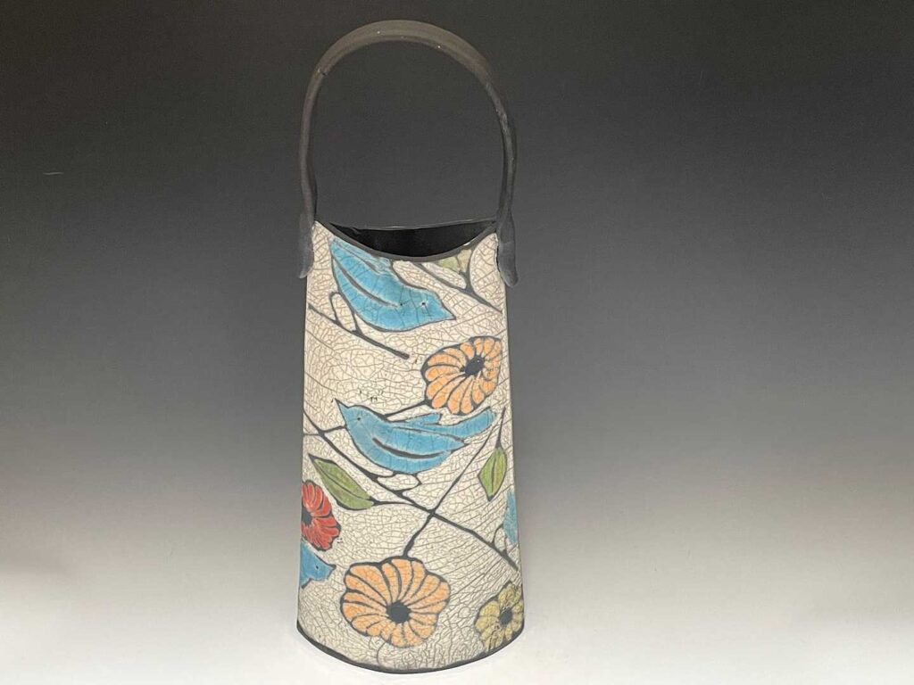 Blue Bird Basket