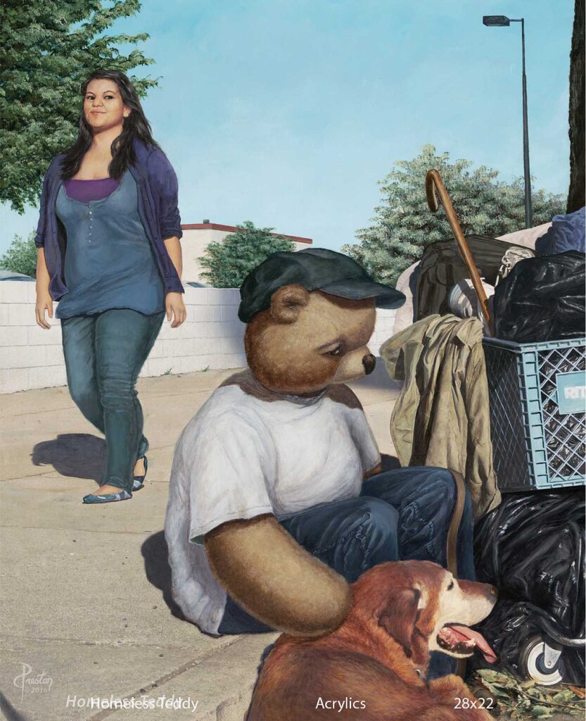 Homeless Teddy