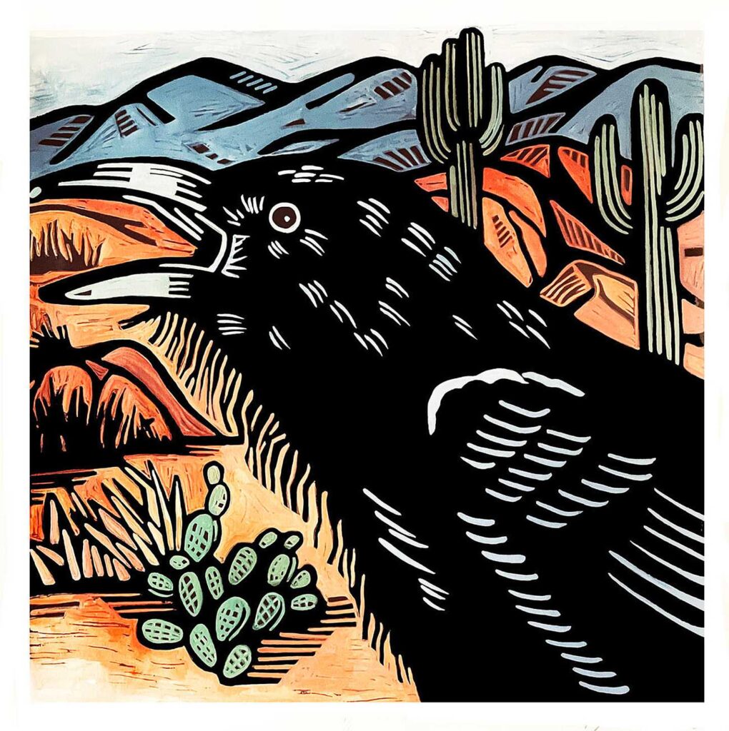 Raven in the Desert