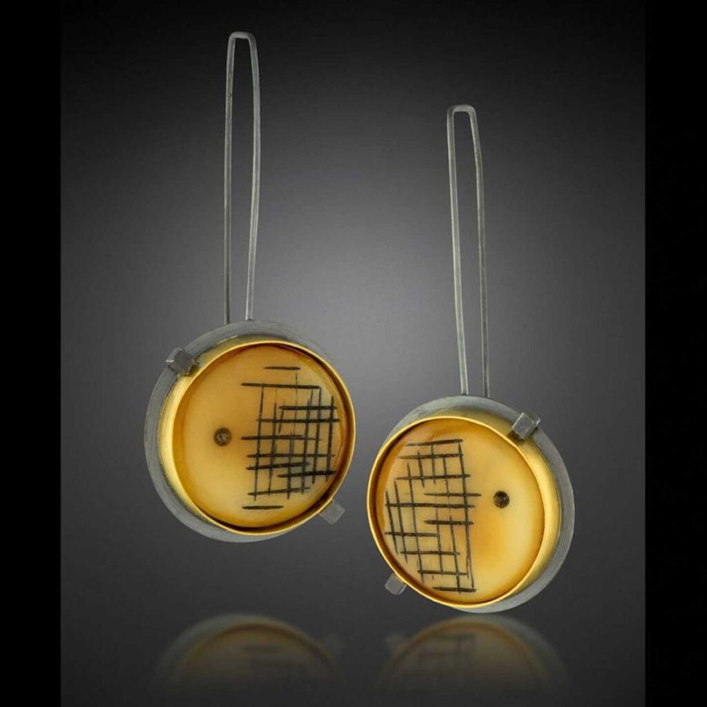 Tagua Earrings