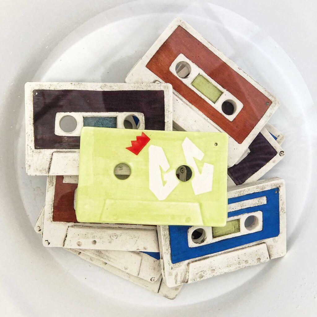Mix Tape Ornaments
