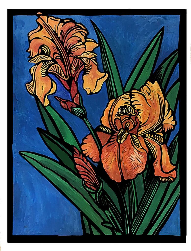 Copper Iris