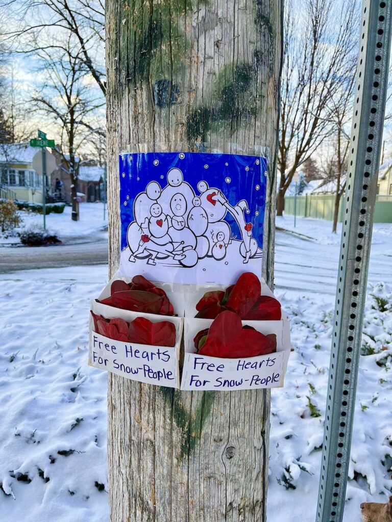 Hearts for Snow People