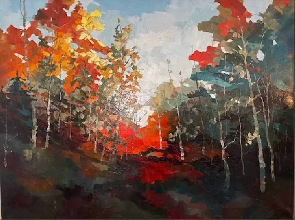 The flames of fall