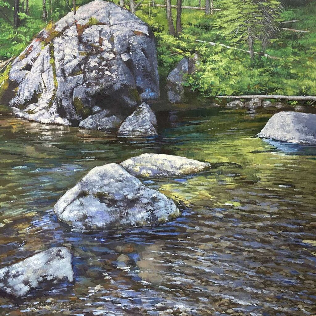 River Rockscape