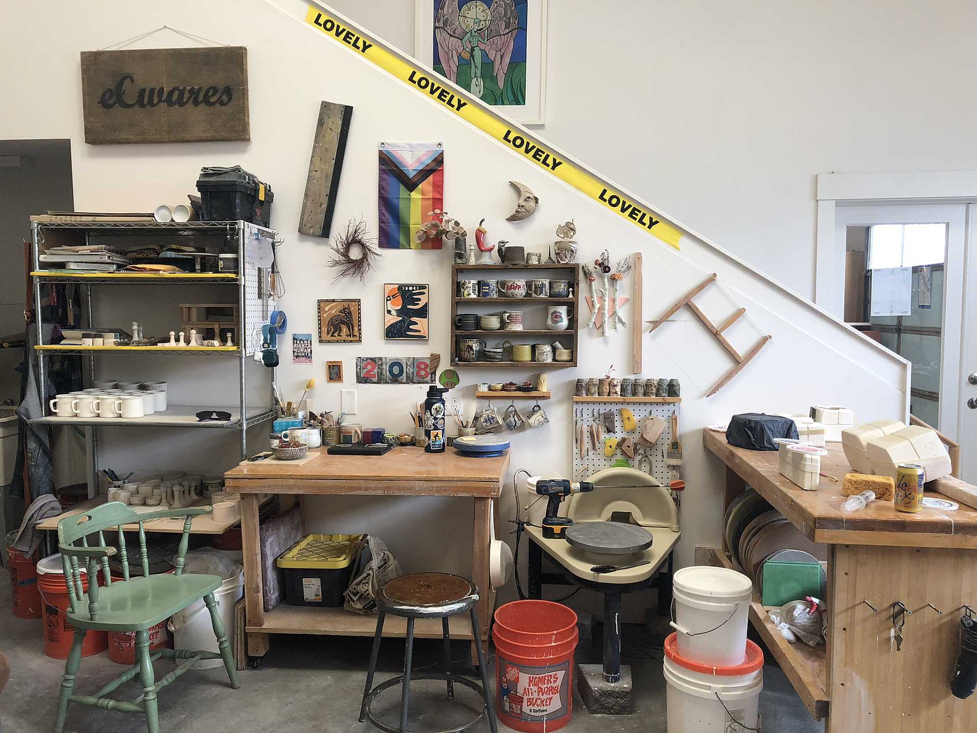 Evalee Campbell's Studio
