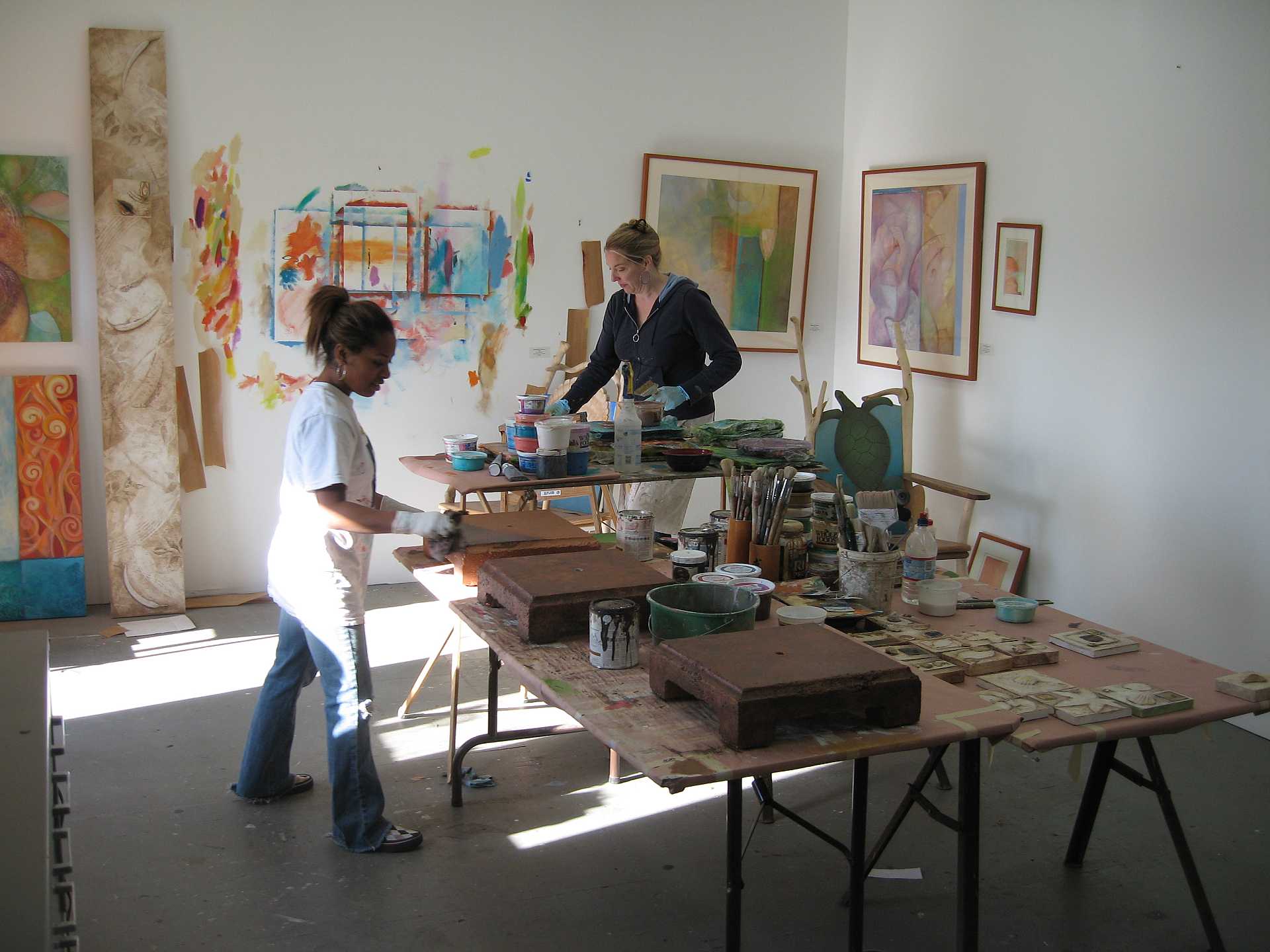 Martha Channer's Studio