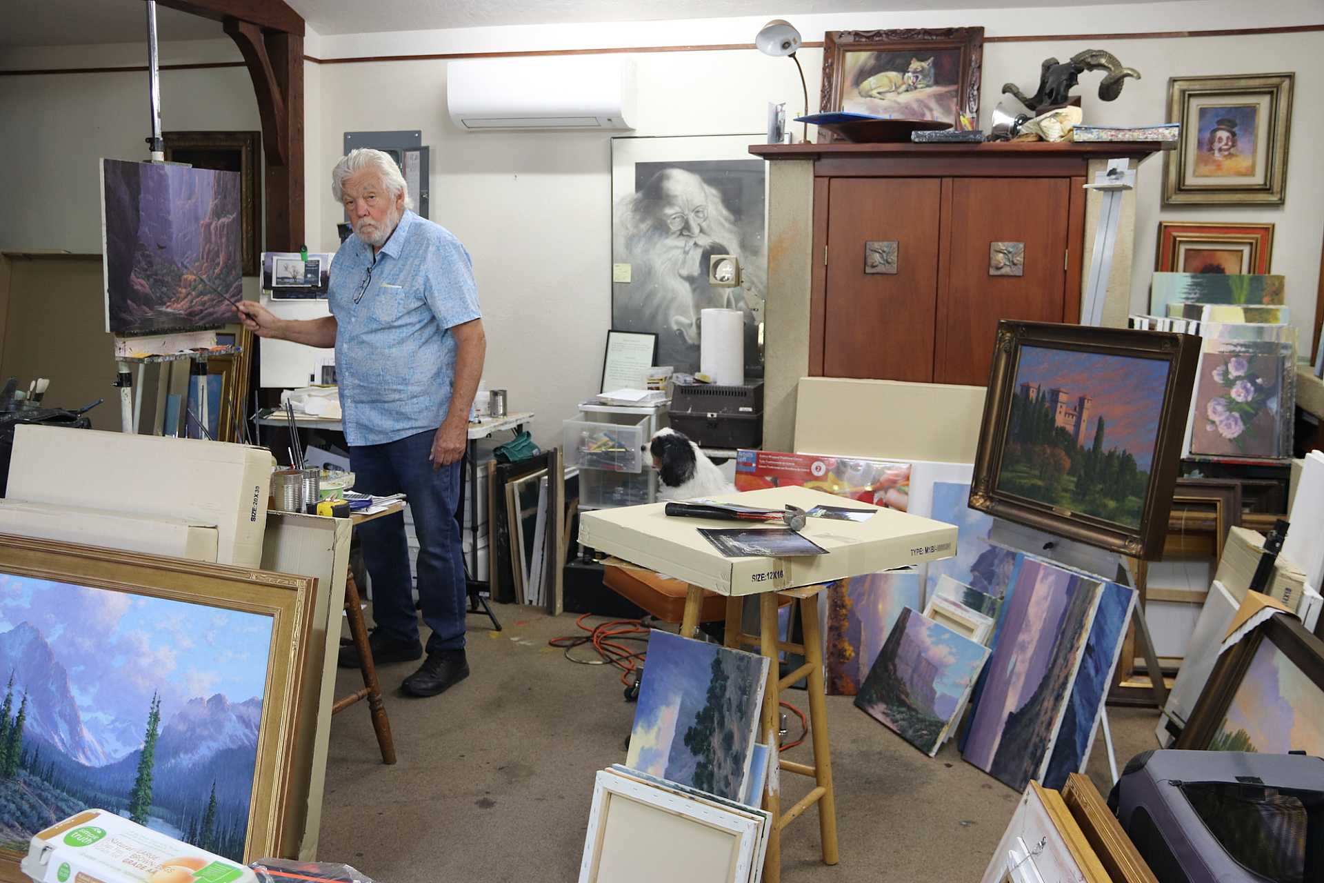 Fred Choate's Studio