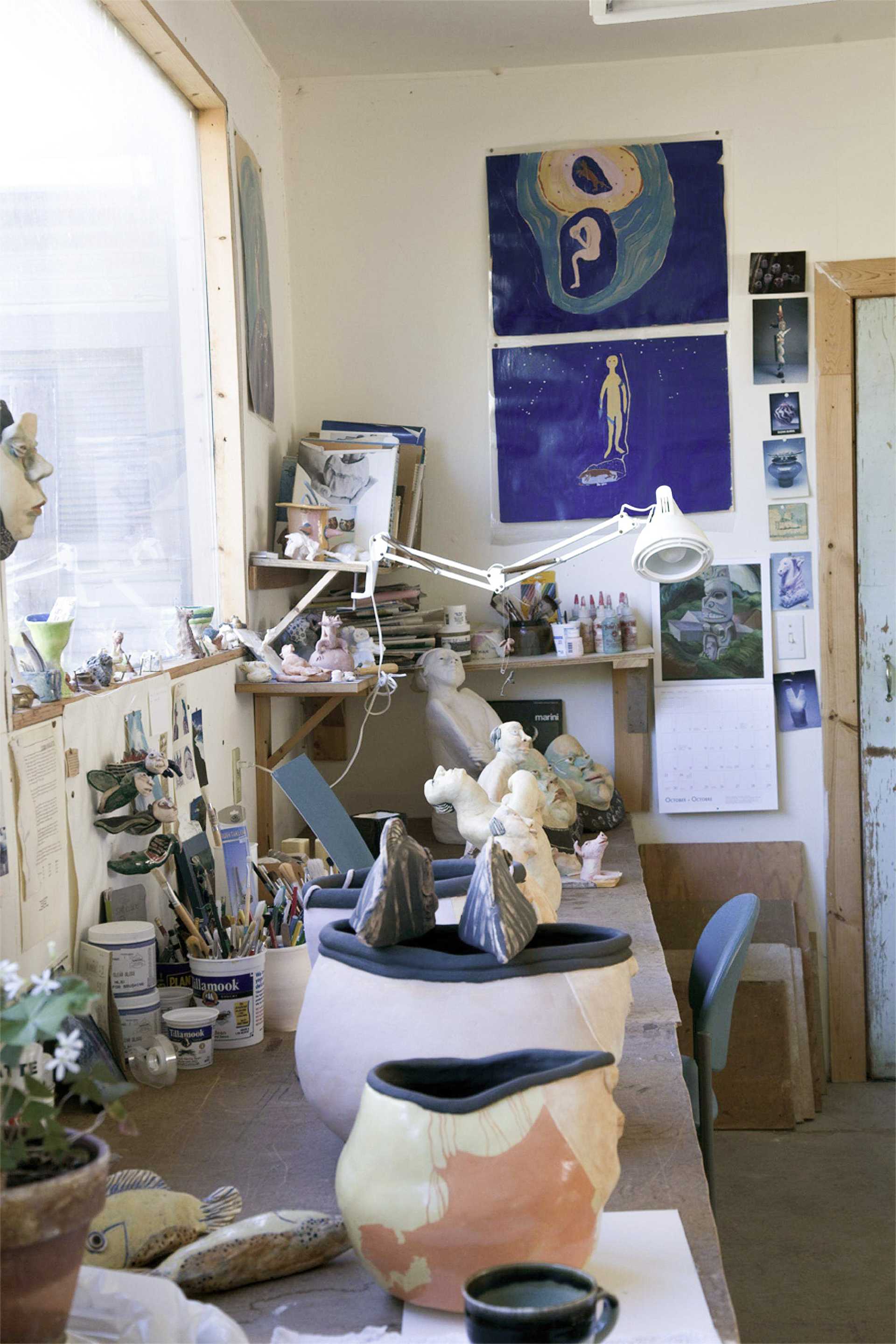 Sue Rooke's Studio
