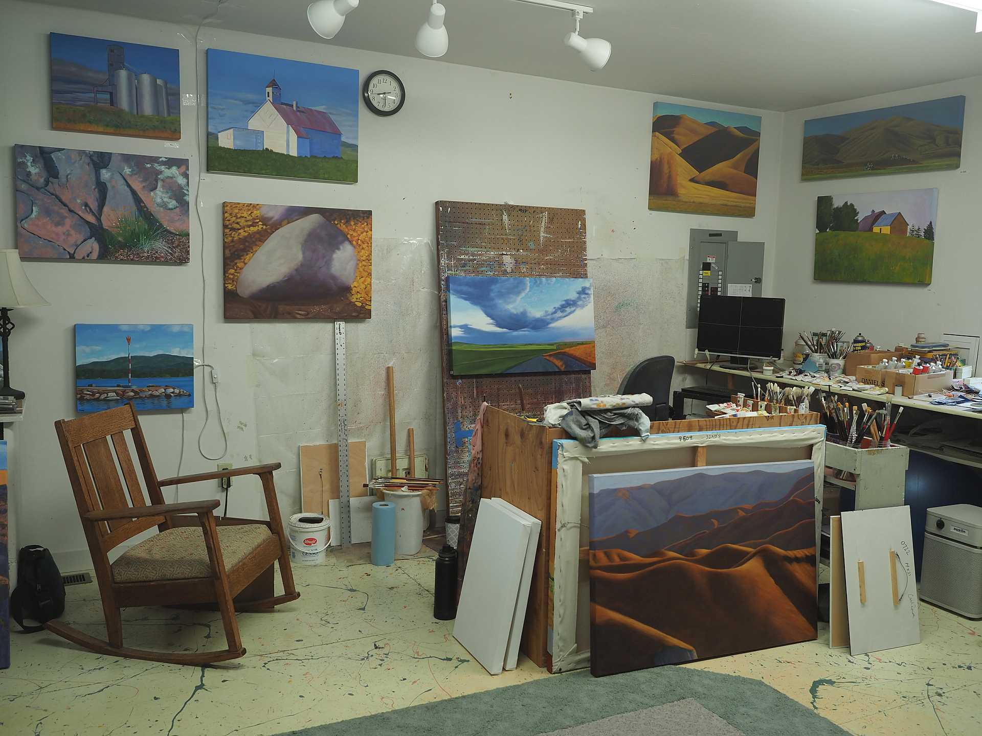Carl Rowe's Studio