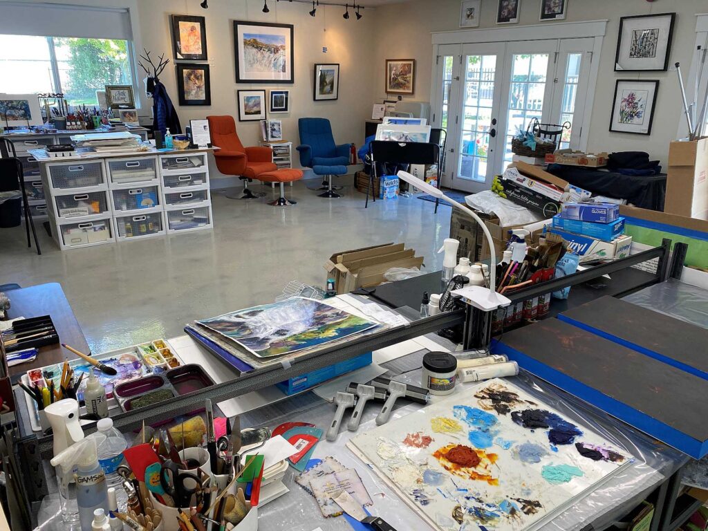 Studio interior