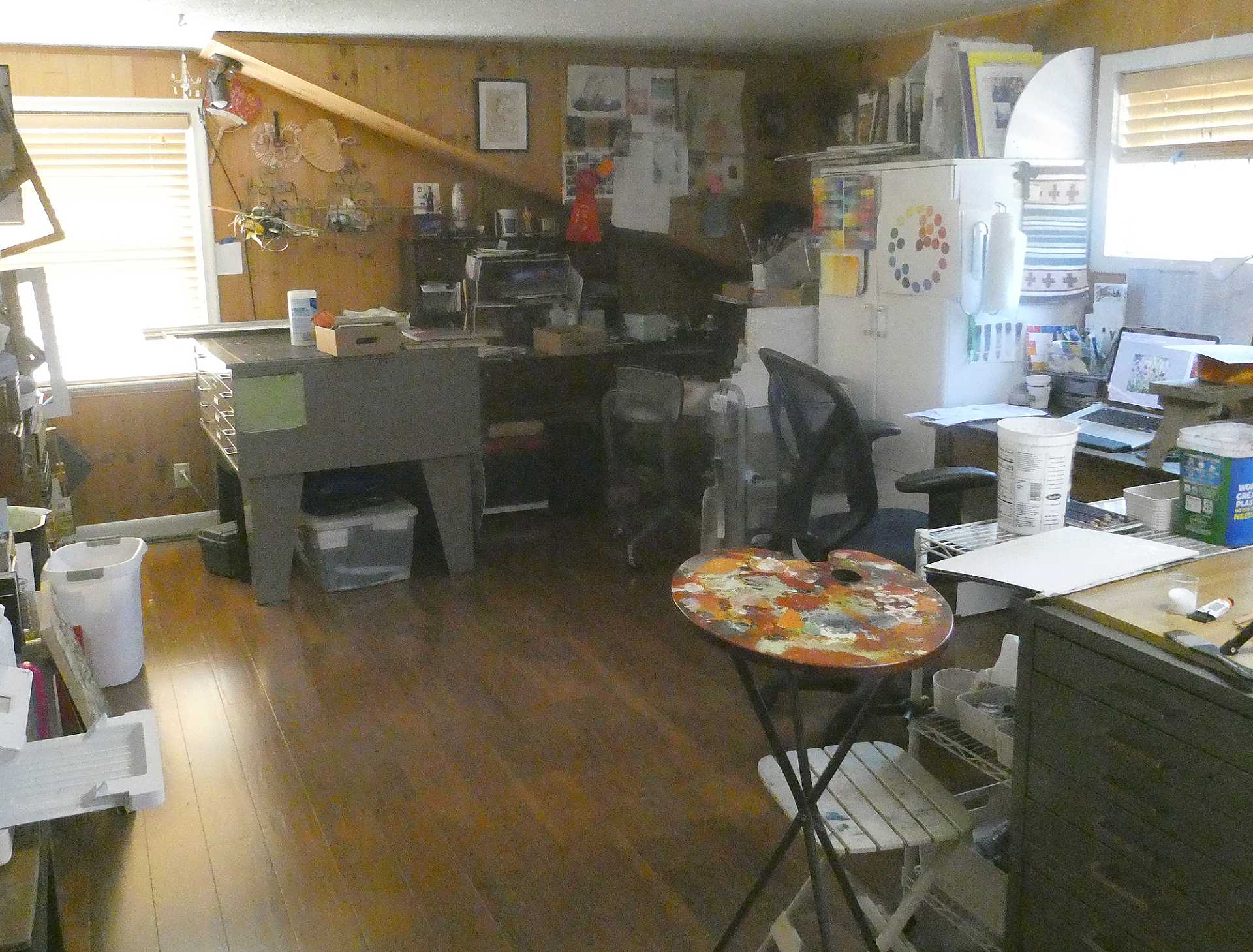 Carol Elliott Smith's Studio