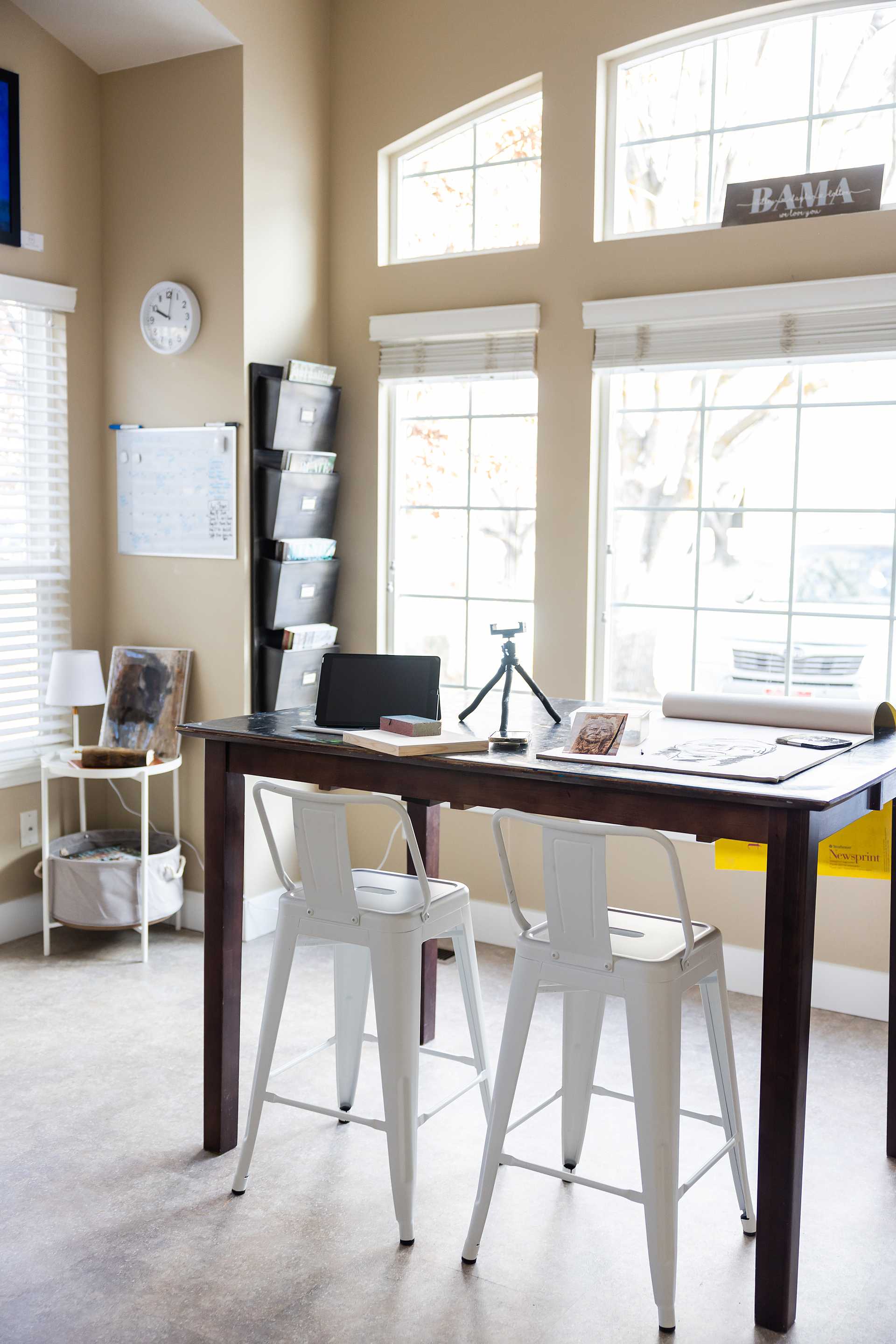 Kathi Holzer's Studio