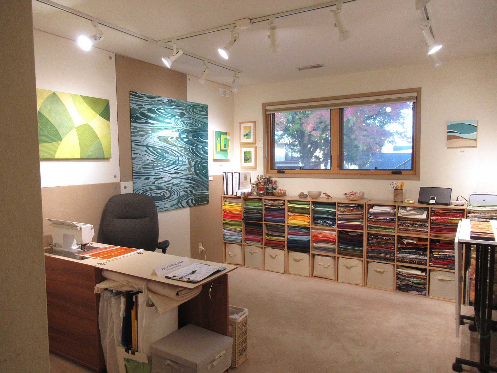Lisa Flowers Ross's Studio
