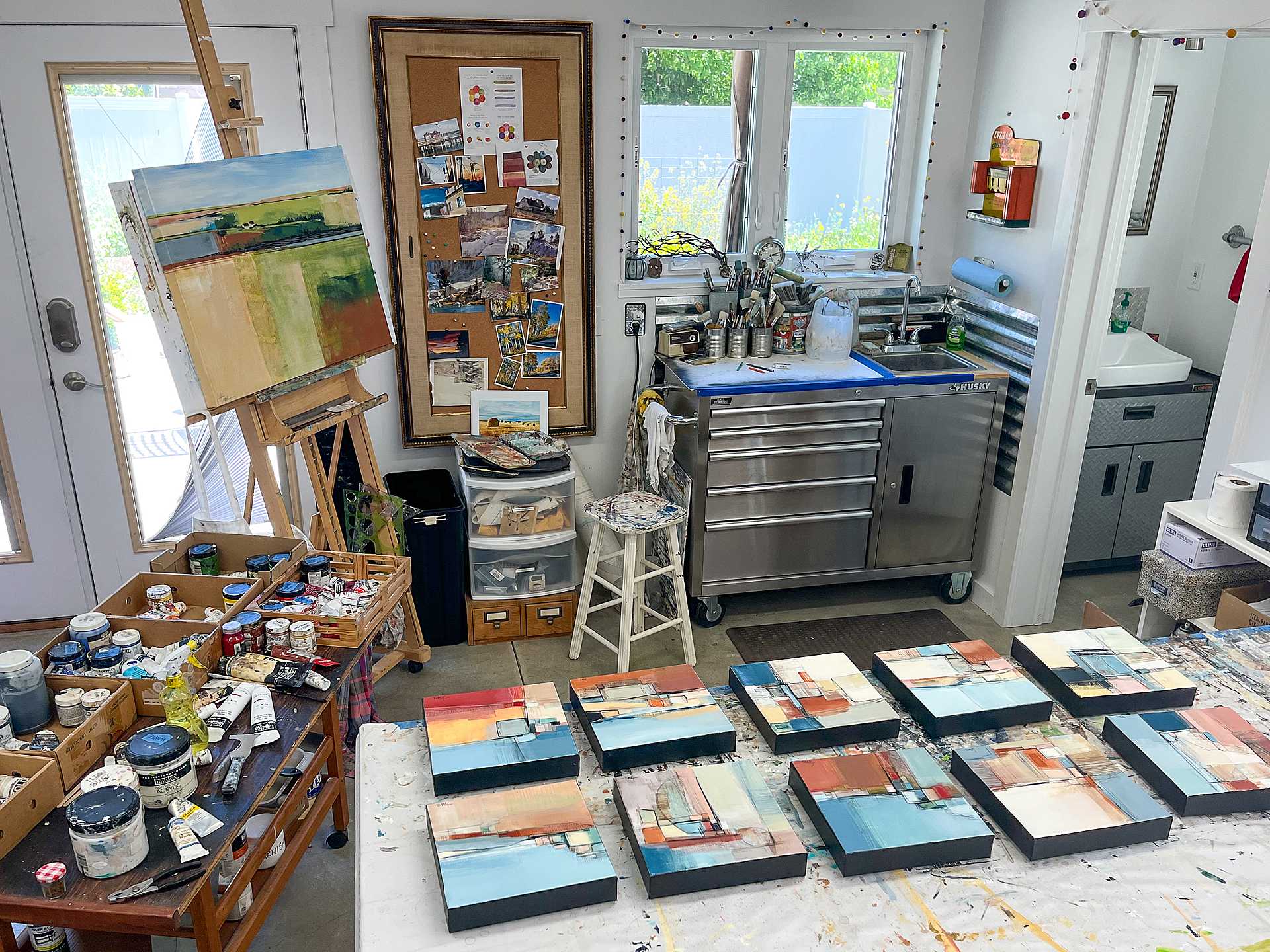 Pamela Trail's Studio