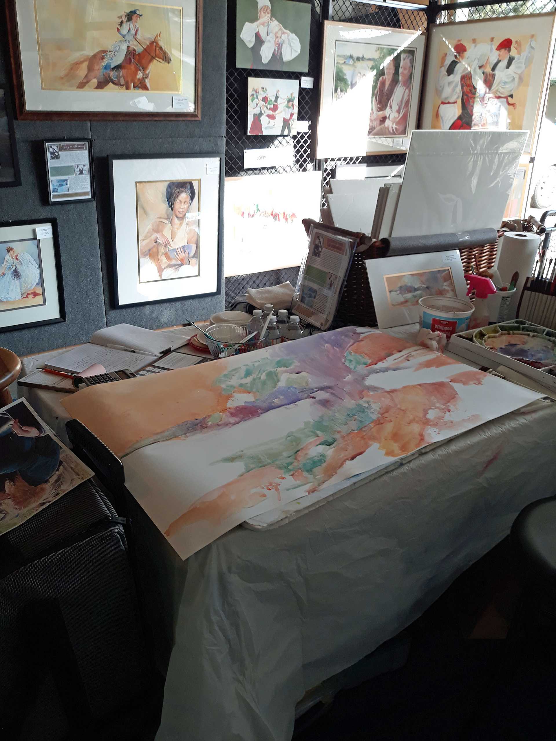 Joyce E Green's Studio