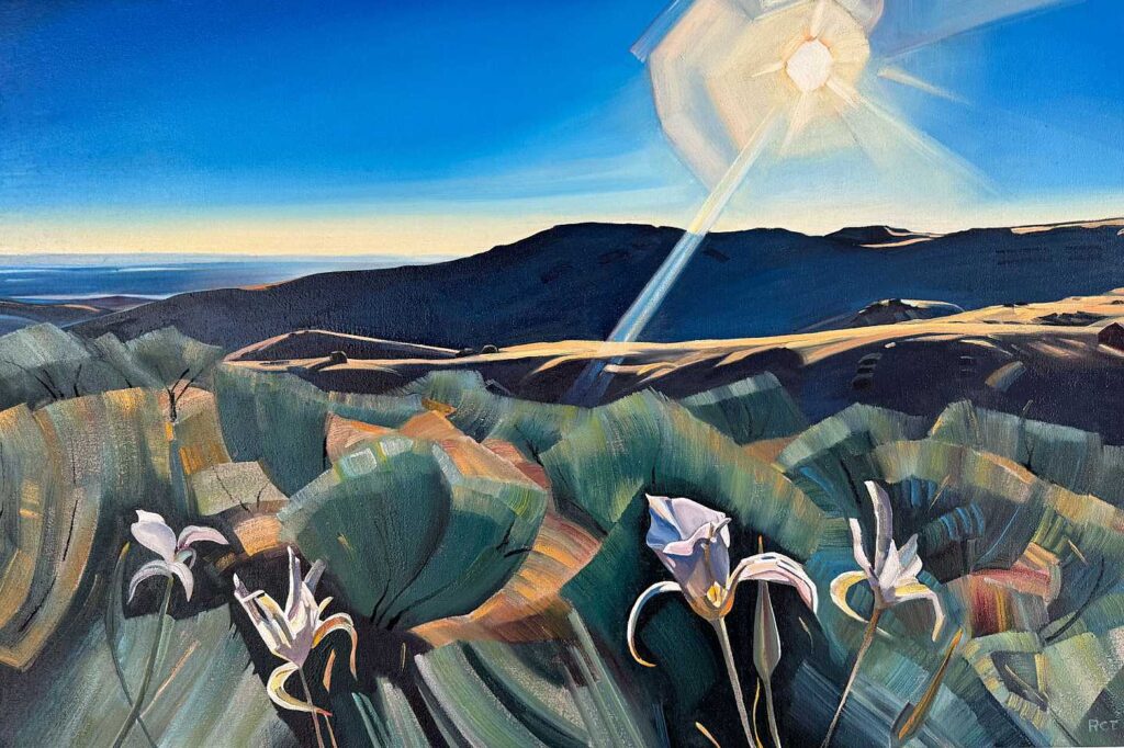 Sagebrush Mariposa Lilies at Hawkins Range Reserve