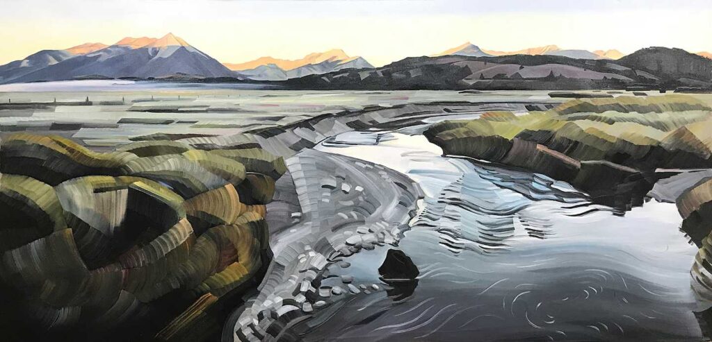 Daybreak in Sawtooth Valley