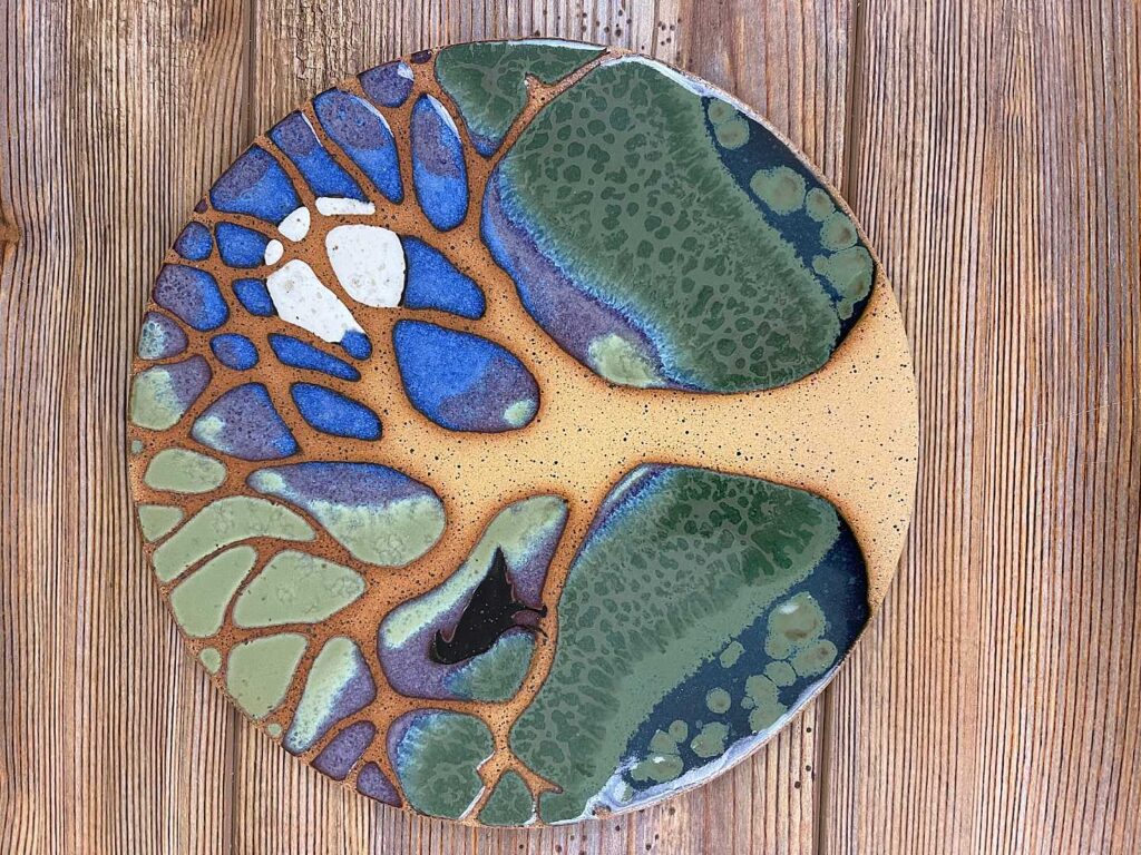 Tree with Crow Trivet