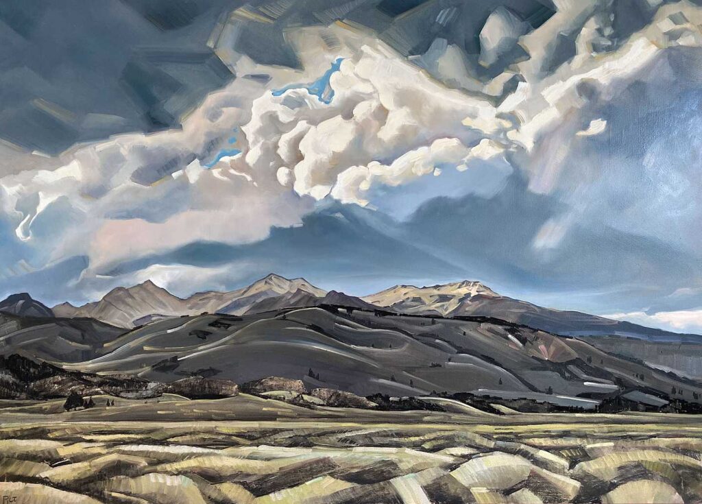 Copper Basin and Clouds