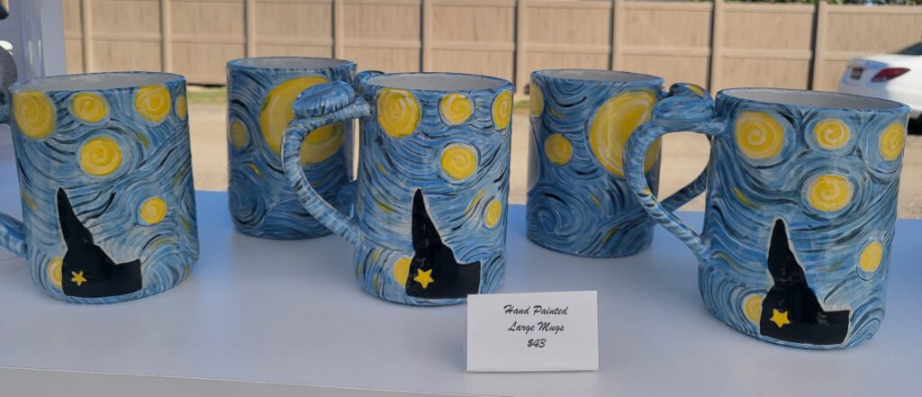 Stary night Idaho mugs