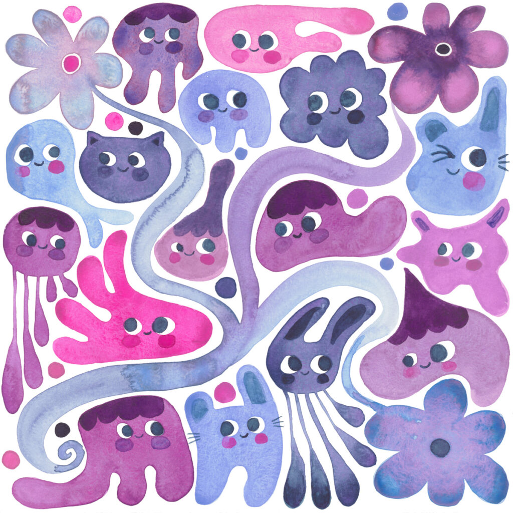 Critters Purple