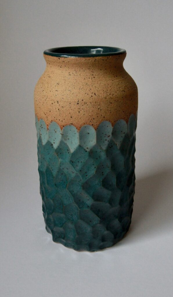 Pixelated vase
