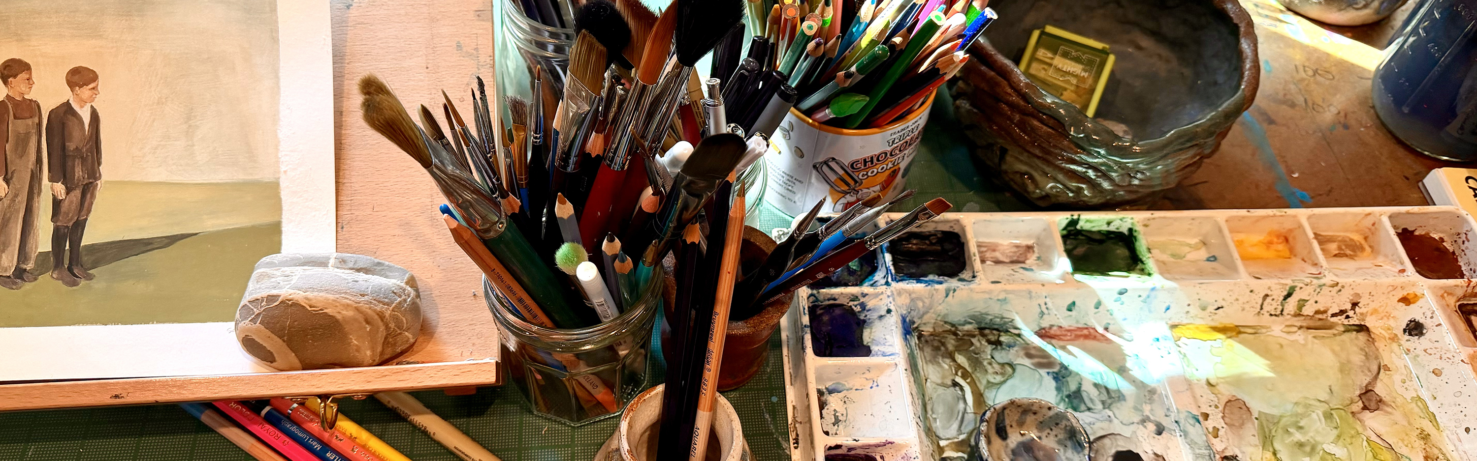 Sarah Cathcart Anderson's Studio