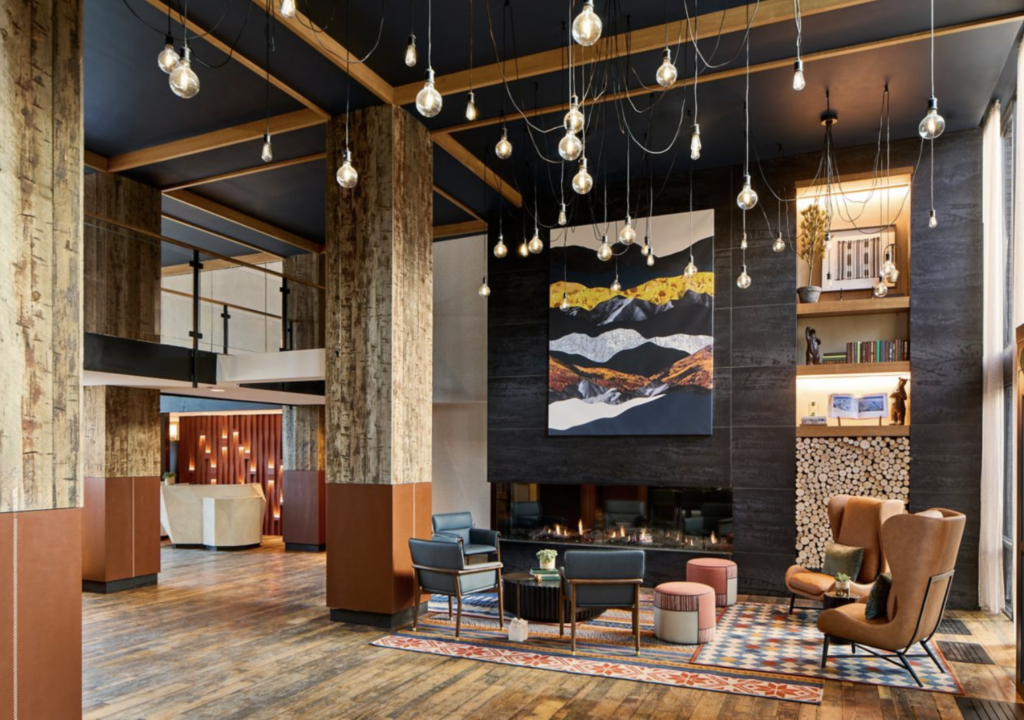 Installation at Hotel Thaynes in Park City, UT