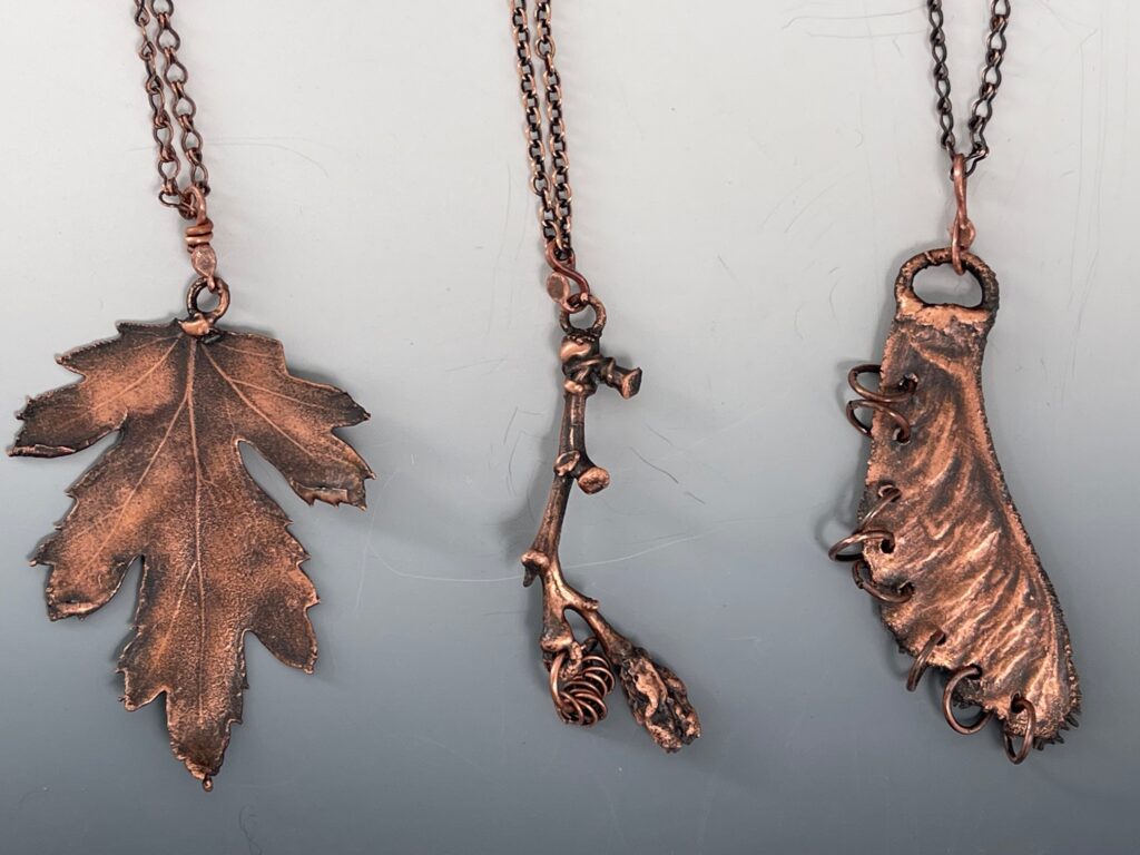 Electroformed Necklaces